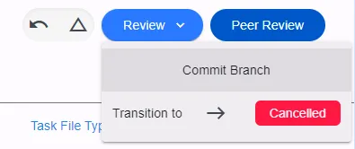 Commit Branch Button